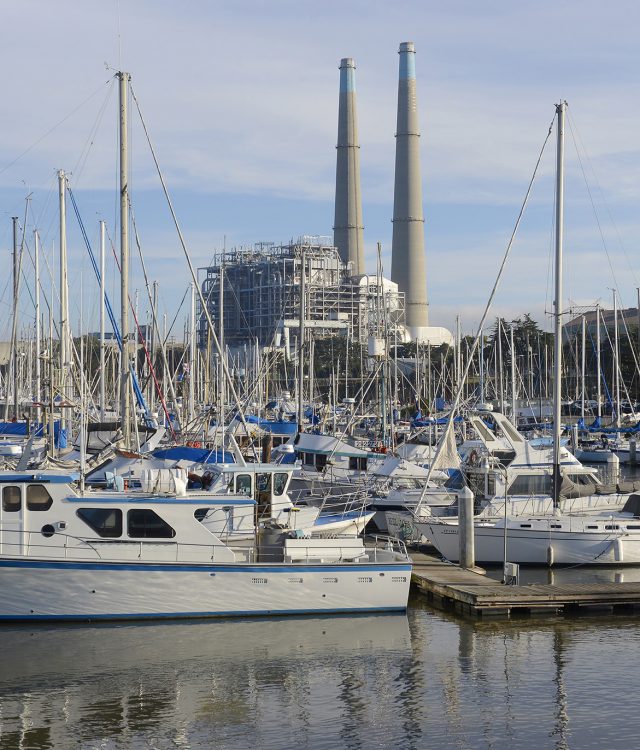 A mix of commercial, sport and pleasure craft in the Moss Landing Harbor.  (Vern Fisher - Monterey Herald)